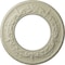 Ekena Millwork Salem Ceiling Medallion (Fits Canopies up to 7 1/8"), 13 1/4"OD x 7 1/8"ID x 7/8"P, Clear Yellow CM13SACYF - alternate 1